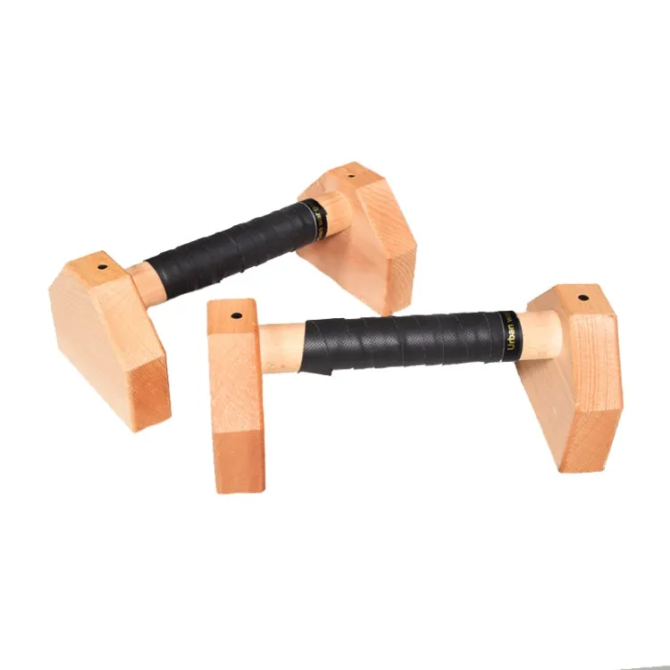 1 Pair Push-Ups Bracket Wooden Single Parallel Bars Inverted Frame, Specification: 25cm