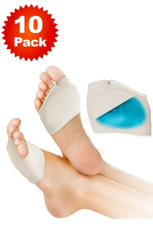 10 Pairs Support Foot Pads for Pain Relief