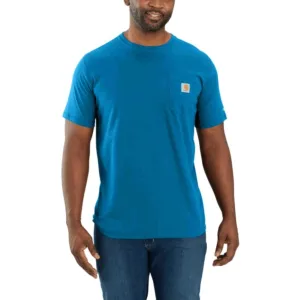 104616 -  Carhartt force® relaxed fit midweight short-sleeve pocket t-shirt- Marine