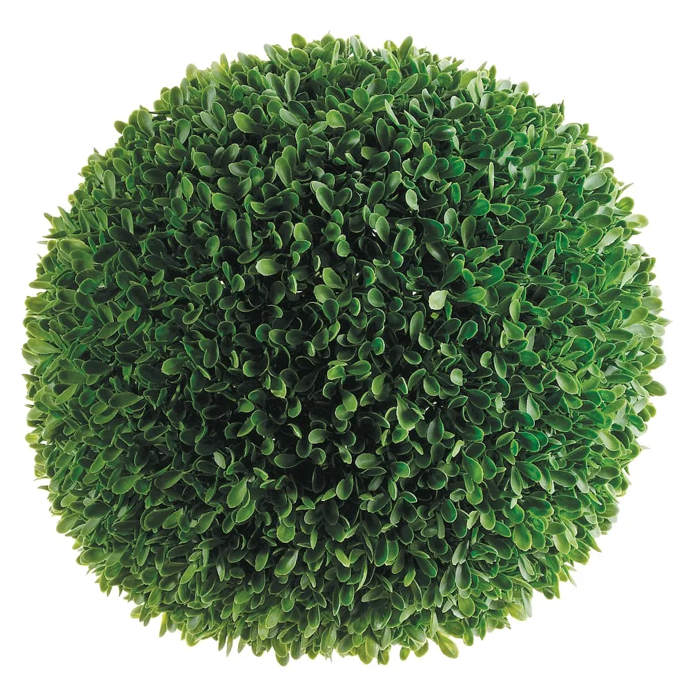 11" Boxwood Ball-Shaped Artificial Topiary (pack of 2)