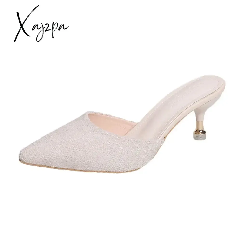 2024 Luxury Women's Sandal Beach Shoes Woman Summer Trends Womens Sandals For Ladies Designer Heels Mules Woman's Slippers Plush