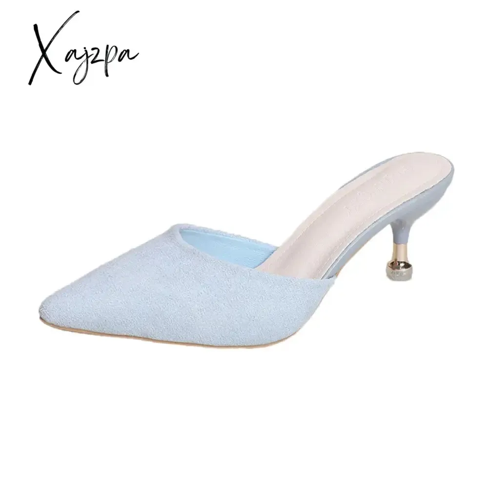 2024 Luxury Women's Sandal Beach Shoes Woman Summer Trends Womens Sandals For Ladies Designer Heels Mules Woman's Slippers Plush