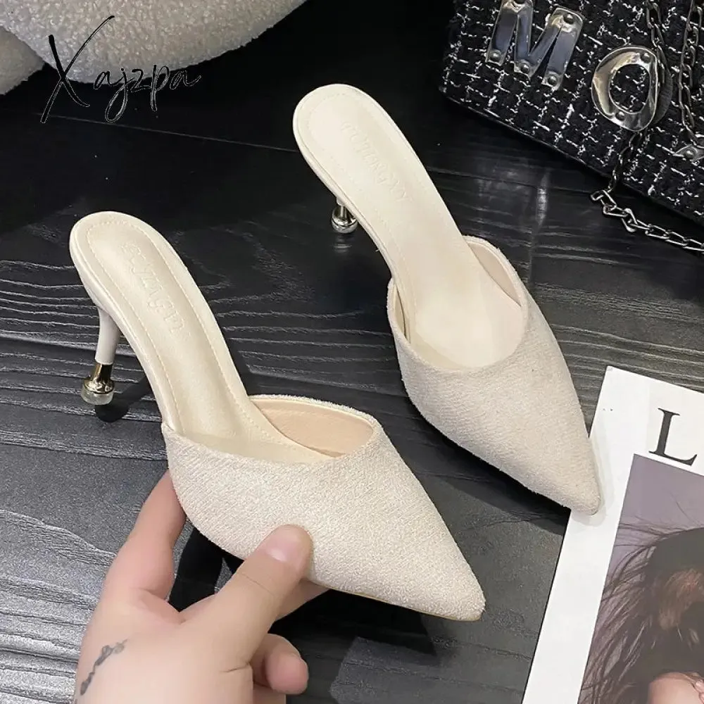 2024 Luxury Women's Sandal Beach Shoes Woman Summer Trends Womens Sandals For Ladies Designer Heels Mules Woman's Slippers Plush