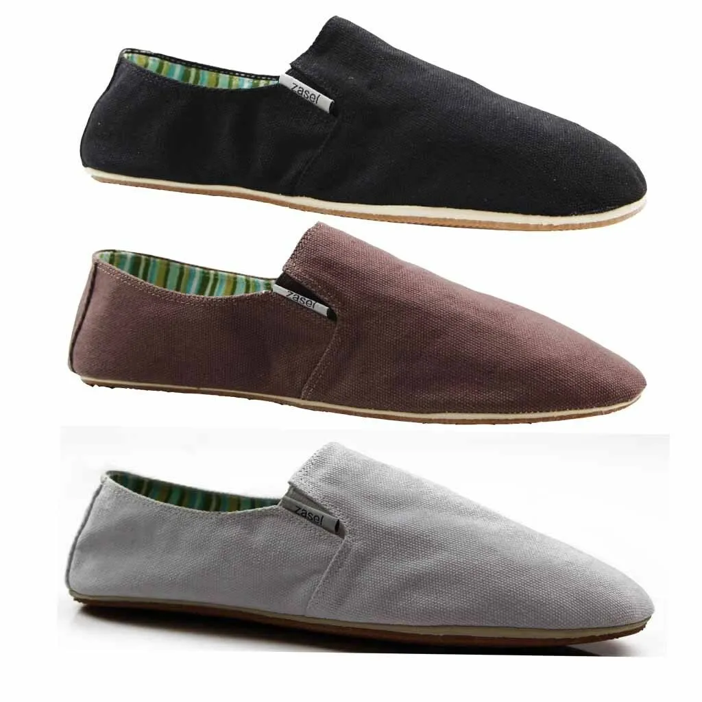 3 x Zasel Mens Cotton Canvas Casual Shoes