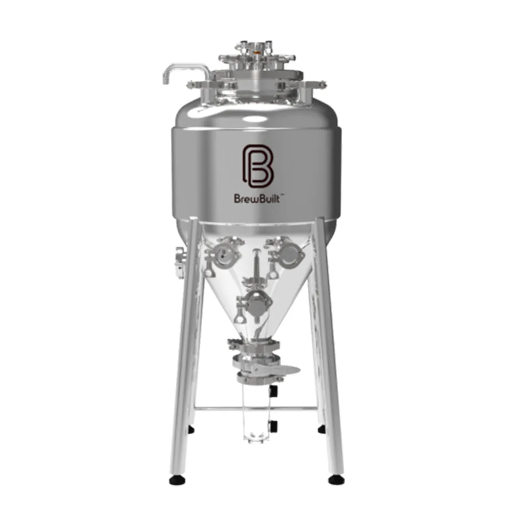 53L BrewBuilt X3 Uni Conical Fermenter - Jacketed Stainless Steel (14gal) - Complete Kit