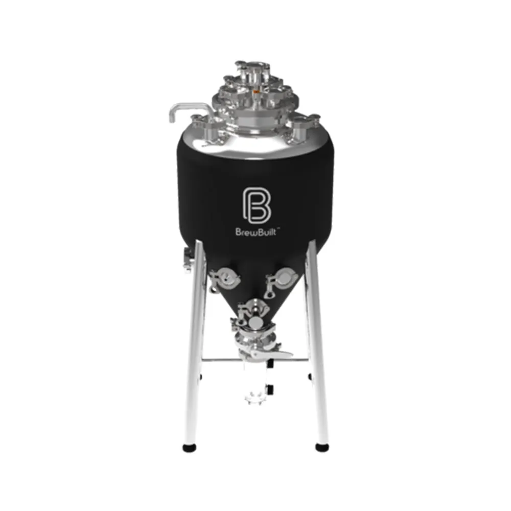 53L BrewBuilt X3 Uni Conical Fermenter - Jacketed Stainless Steel (14gal) - Complete Kit