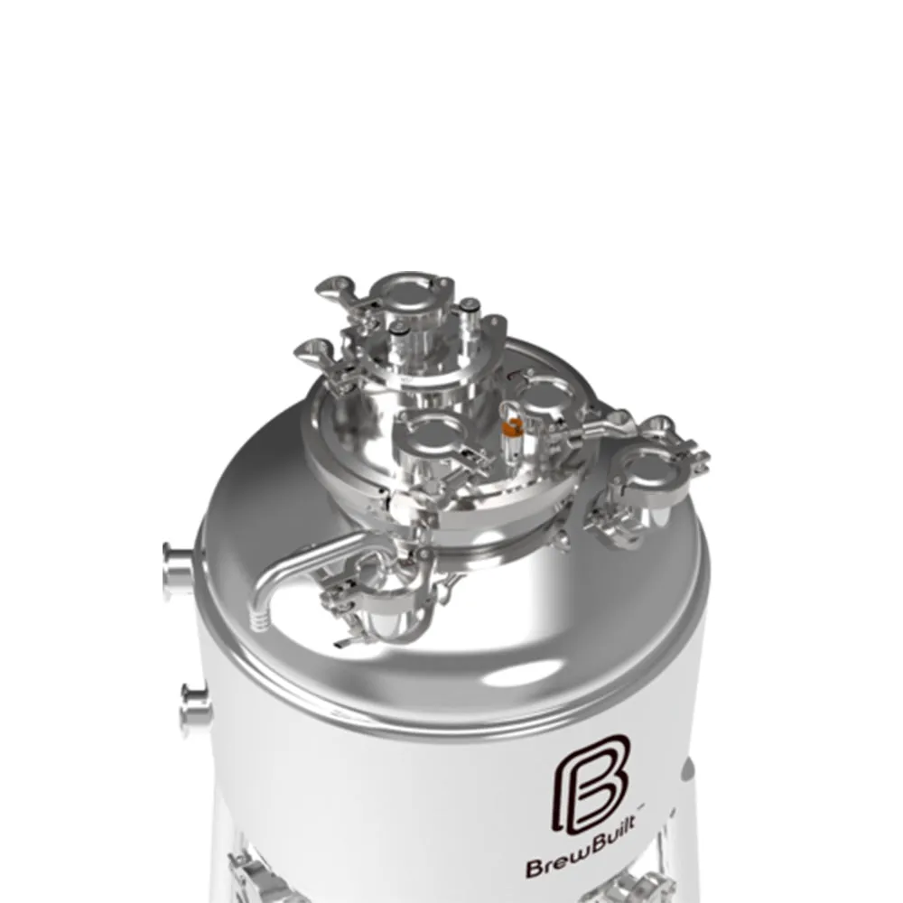 53L BrewBuilt X3 Uni Conical Fermenter - Jacketed Stainless Steel (14gal) - Complete Kit