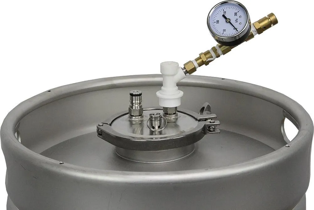 58L Kegmenter with 4inch Flat Lid and Airlock