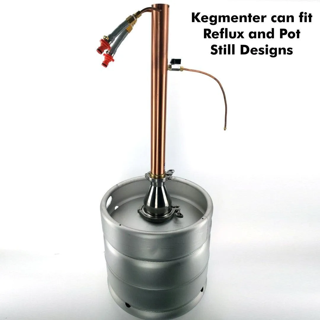 58L Kegmenter with 4inch Flat Lid and Airlock