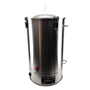 65L SS Bucket Buddy with Heating - Integrated 60watt Element 220-240V AC