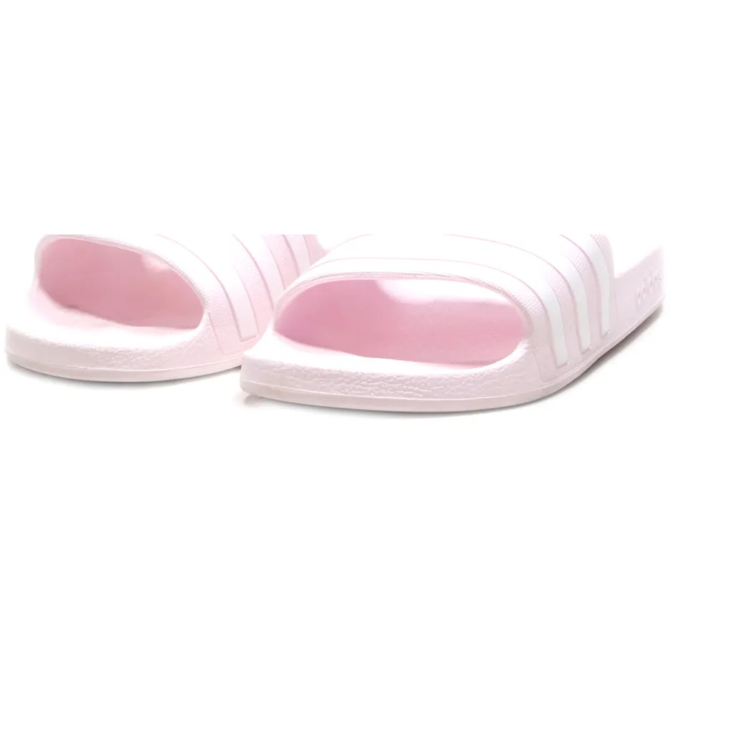 Adidas Adilette Aqua Sliders Rubber Pink Colour For Women