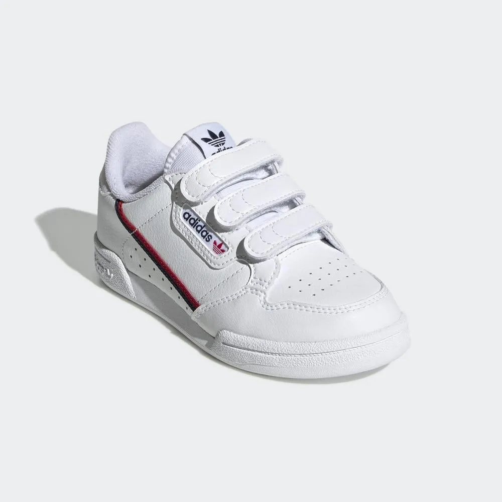 Adidas Originals sneakers da ragazzo  Continental 80 CF C EH3222 bianco rosso blu