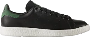 Adidas Stan Smith Boost 'Black Green' Sneakers, Black