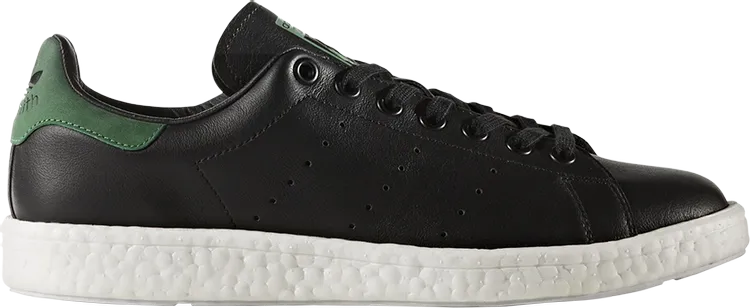 Adidas Stan Smith Boost 'Black Green' Sneakers, Black