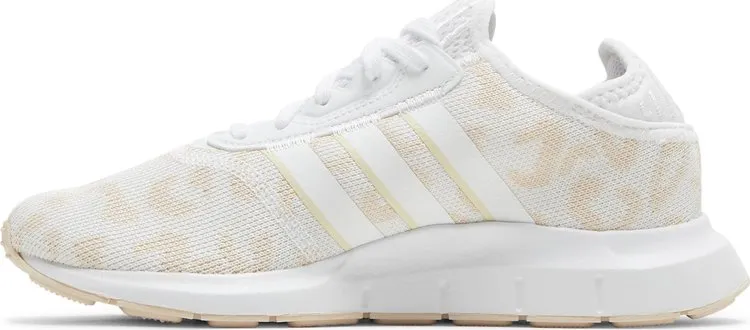 Adidas Wmns Swift Run X 'Leopard - Halo Ivory' sneakers, cream