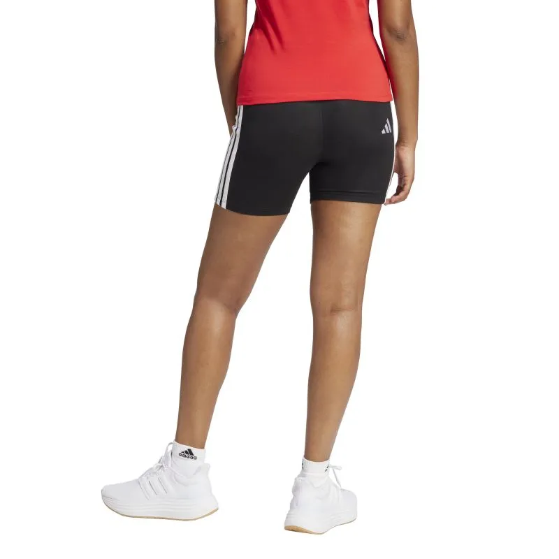 Adidas Womens Essentials 3-Stripes High Waisted Biker Short