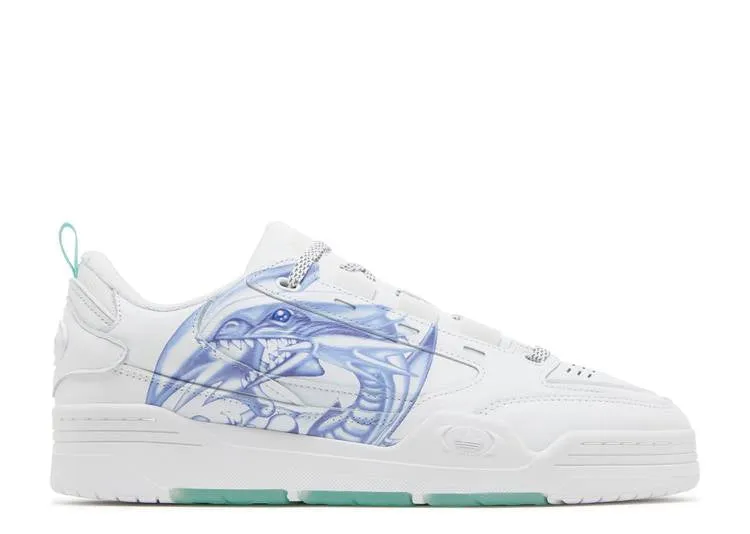 Adidas YU-GI-OH sneakers! X ADI2000 'BLUE EYES WHITE DRAGON', white