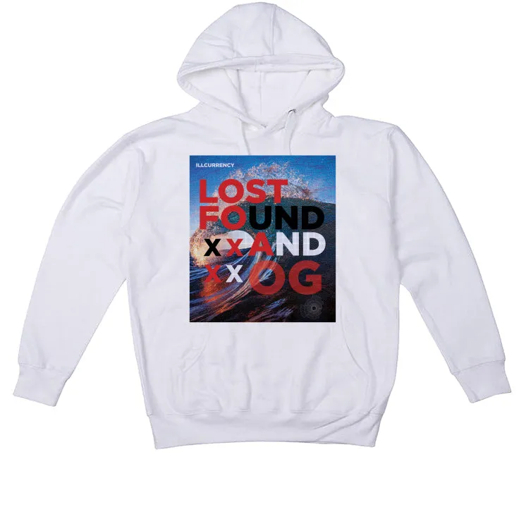 Air Jordan 1 Chicago “Lost and Found”|ILLCURRENCY White T-Shirt (LOST AND FOUND)