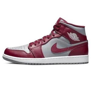 Air Jordan 1 Mid 'Cherrywood Red'