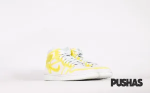 Air Jordan 1 Mid LX 'Off White Opti Yellow' W