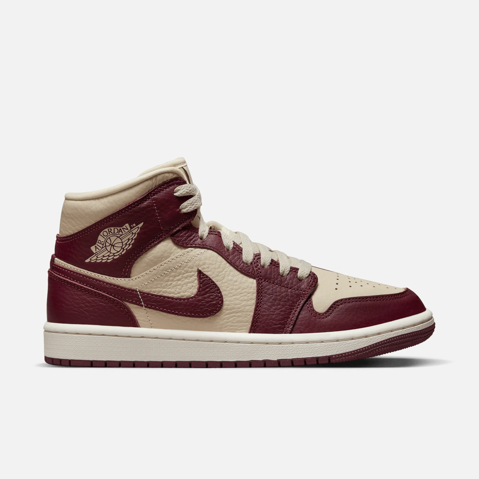 Air Jordan 1 Mid Women's 'Split Beach Cherrywood'