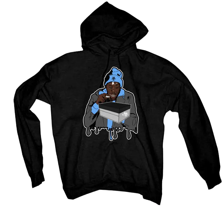 Air Jordan 1 "UNC Toe" | illcurrency Black T-Shirt (UNCENSORED)