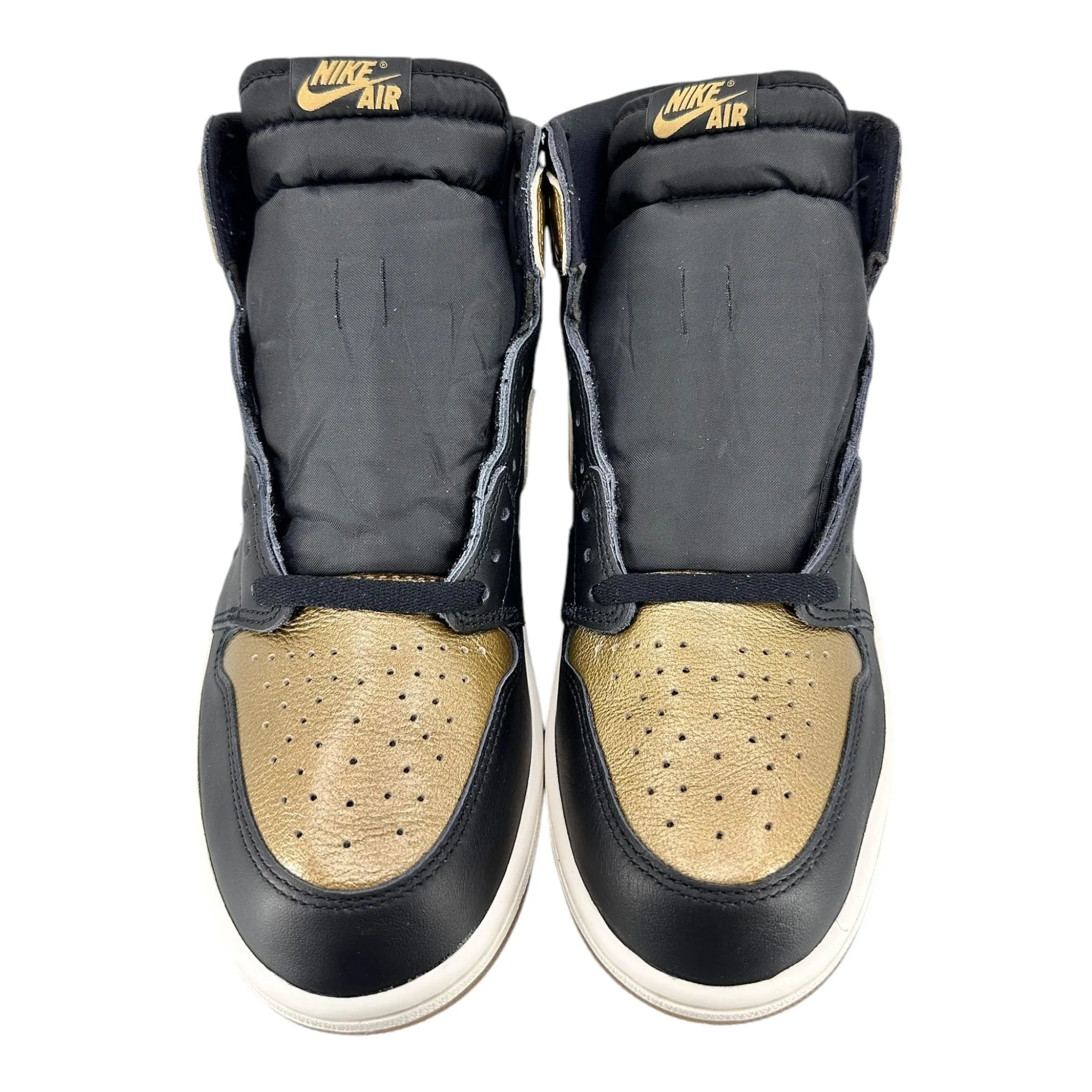 Air Jordan 1 Retro High OG Black Metallic Gold Pre-Owned