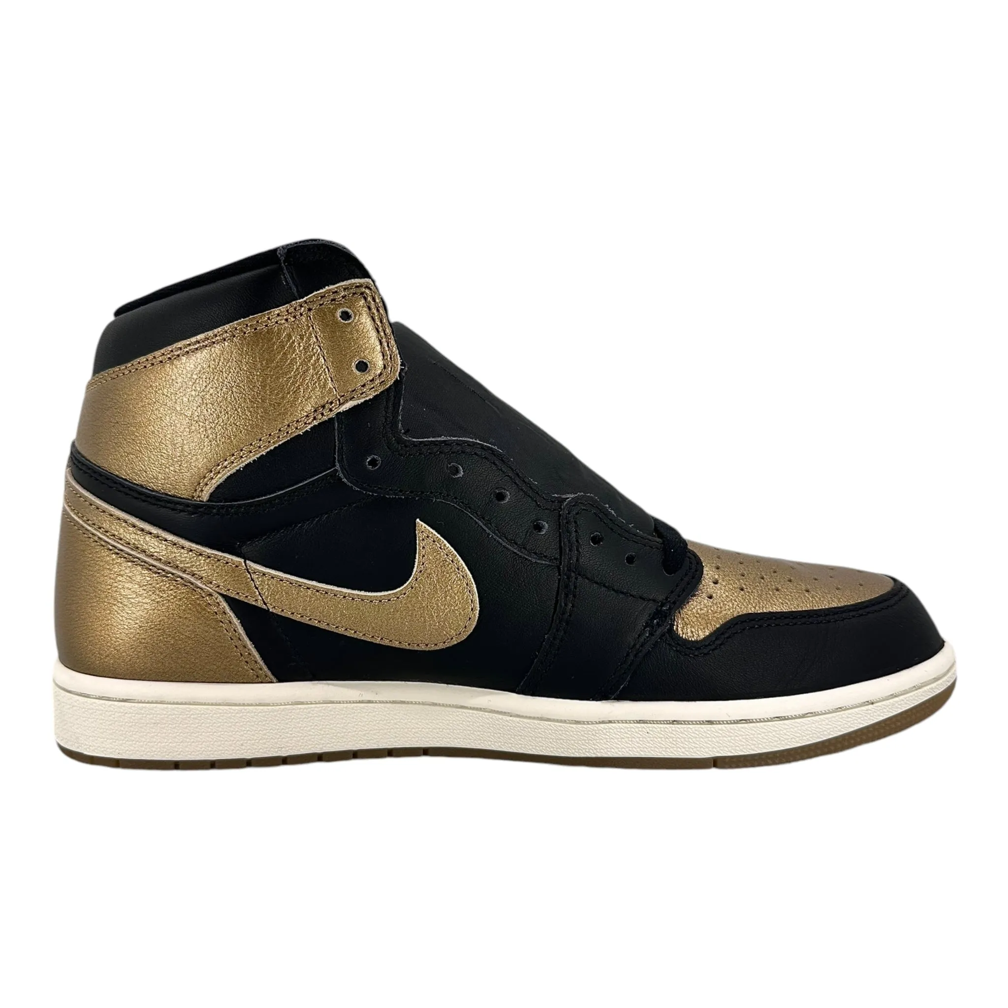 Air Jordan 1 Retro High OG Black Metallic Gold Pre-Owned