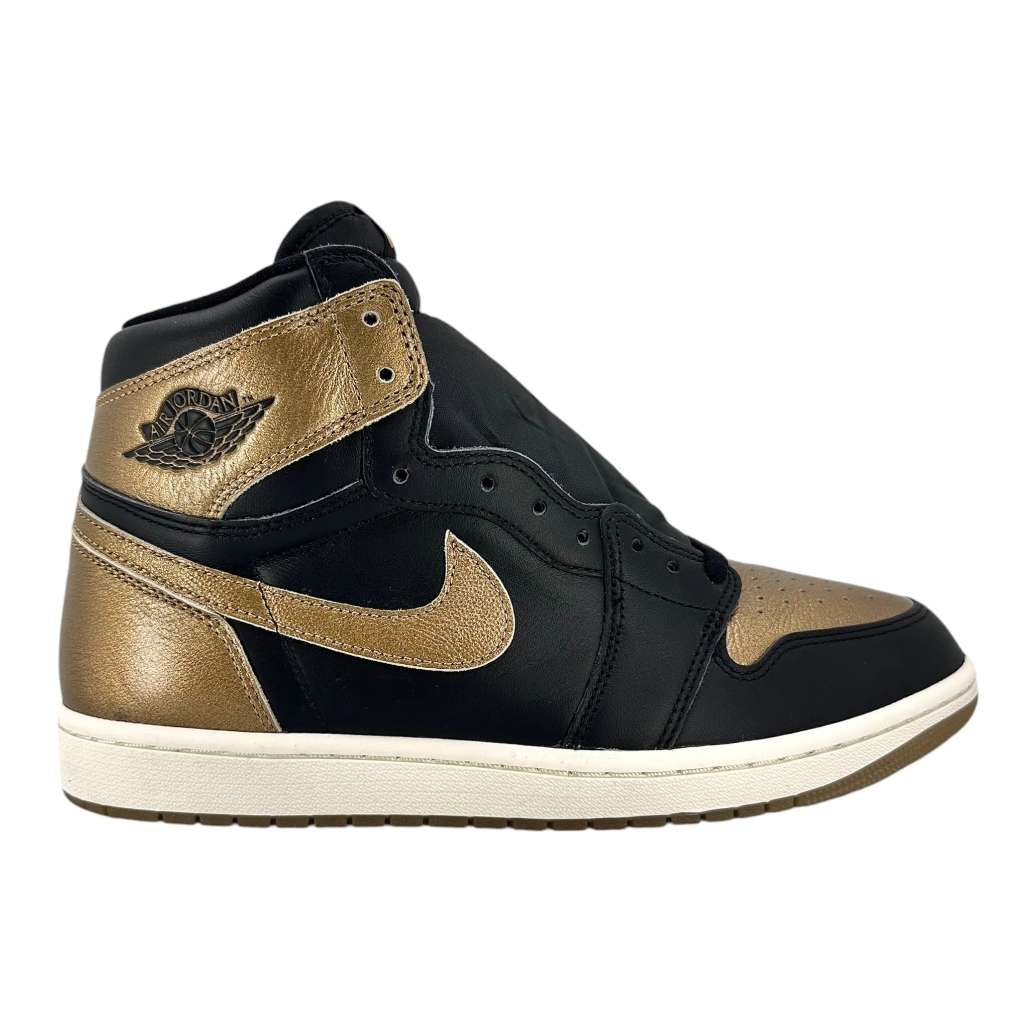 Air Jordan 1 Retro High OG Black Metallic Gold Pre-Owned