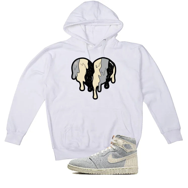 Air Jordan 1 Retro High OG Craft "Ivory" | illcurrency White T-Shirt (Heart)