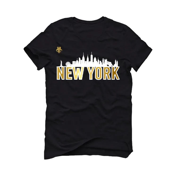 Air Jordan 11 Gratitude | ILLCURRENCY Black T-Shirt (New York)