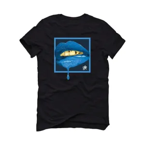 Air Jordan 13 “Obsidian” 2021 Black T-Shirt (LIPSTICK)