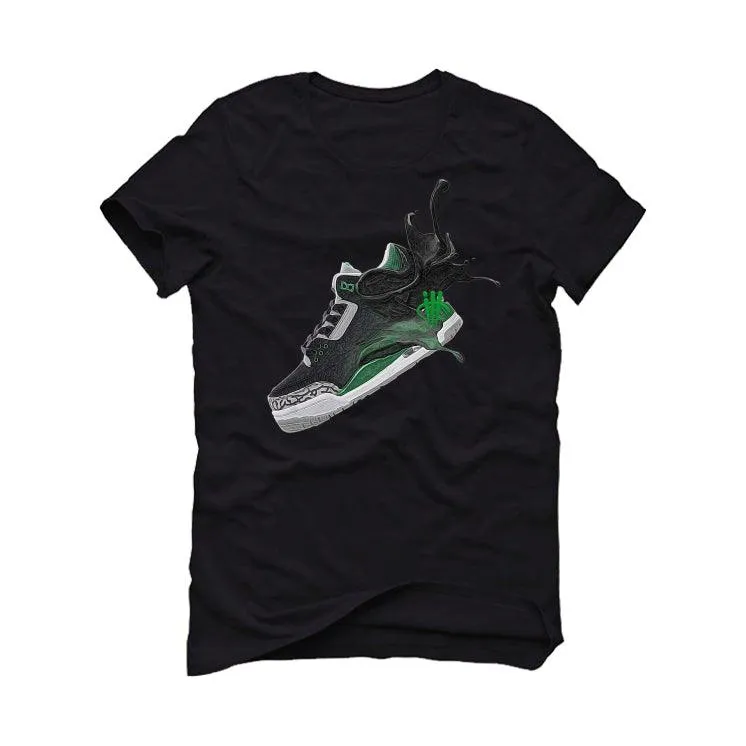 Air Jordan 3 “Pine Green” Black T-Shirt (SPLASH 3)