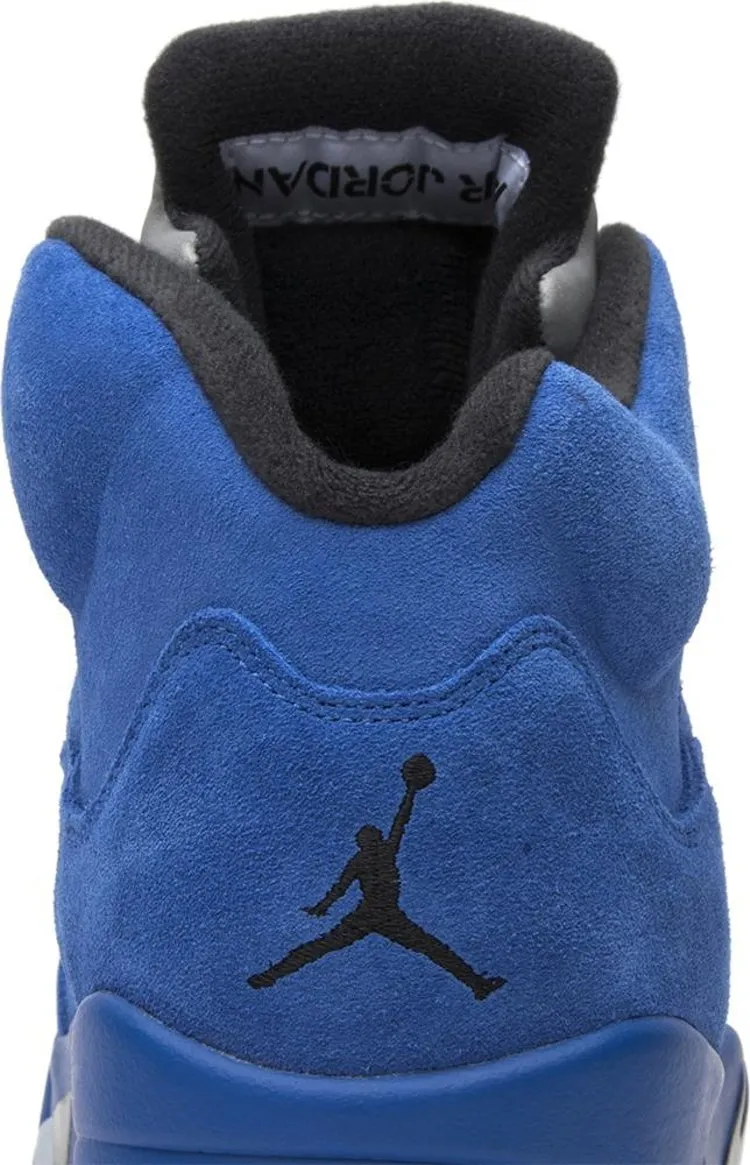 Air Jordan 5 Retro Blue Suede sneakers, blue