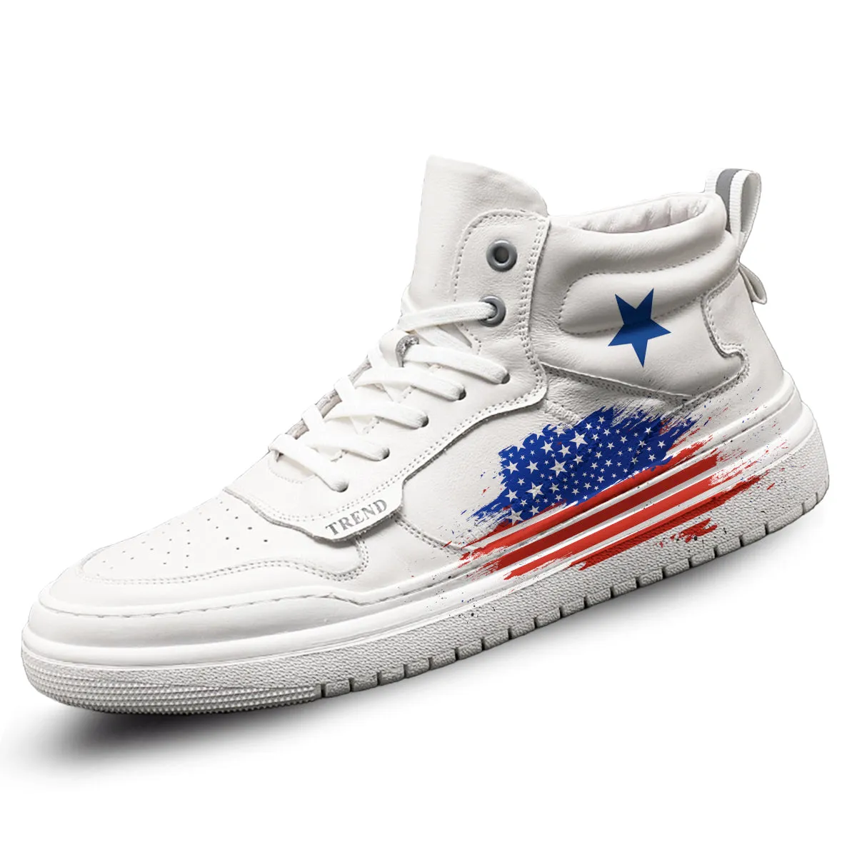 American Flag High Top Sneaker