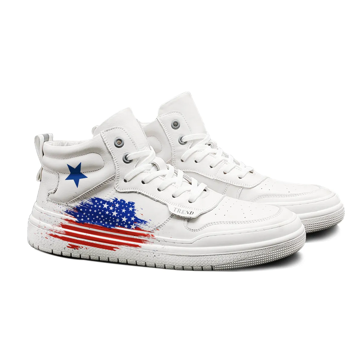 American Flag High Top Sneaker