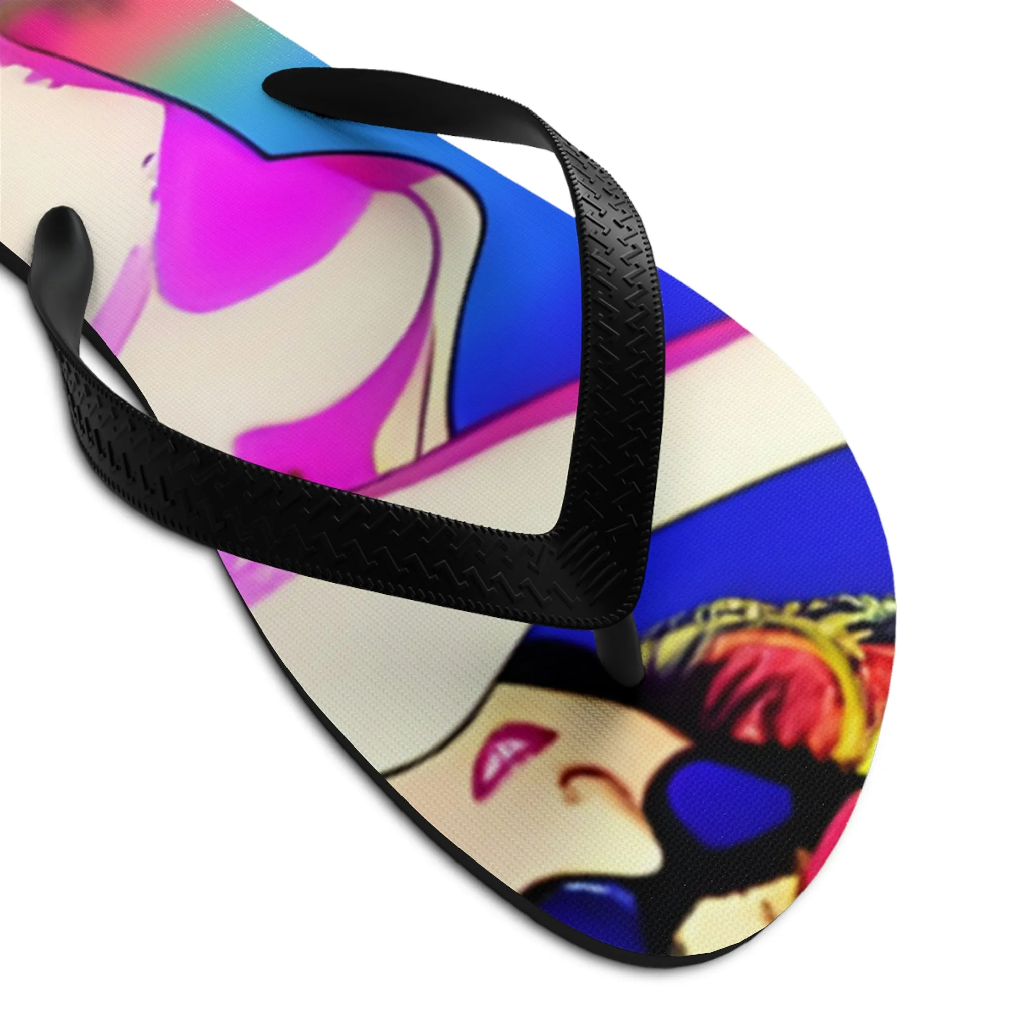 Anime girl Unisex Flip-Flops