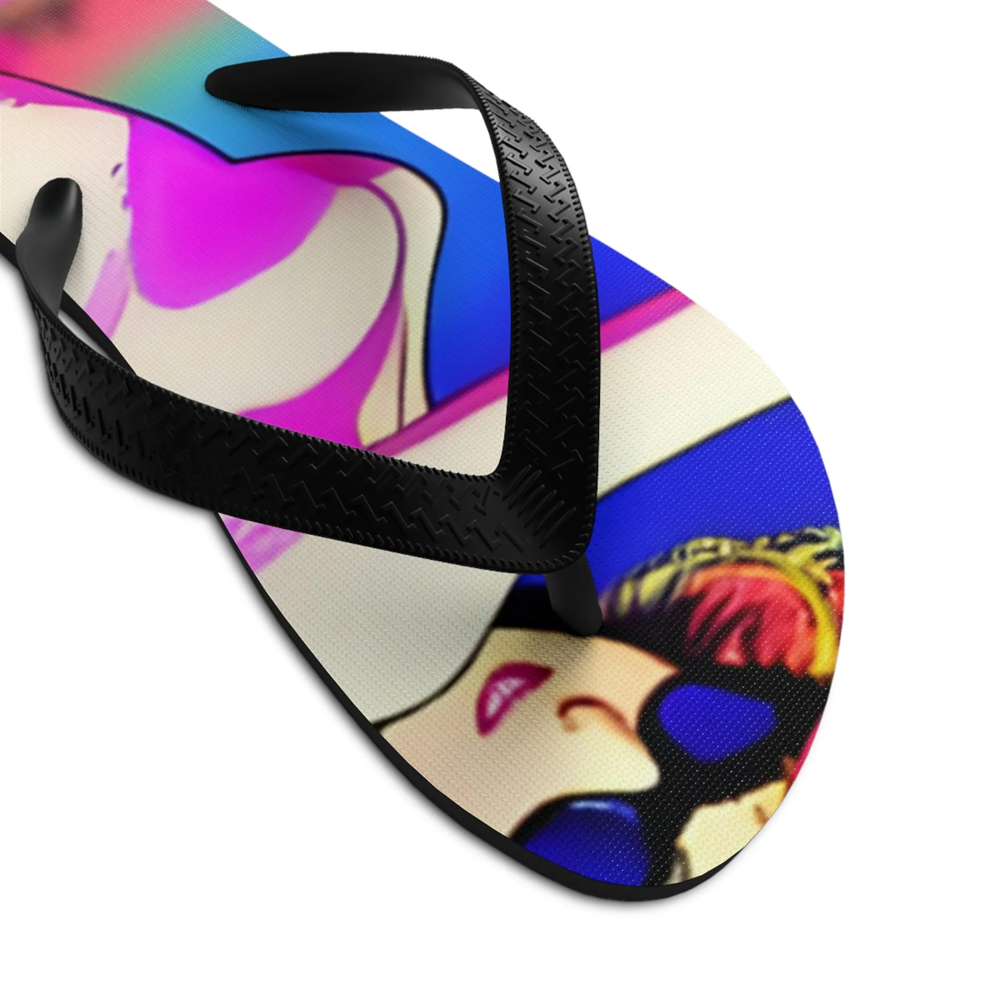 Anime girl Unisex Flip-Flops