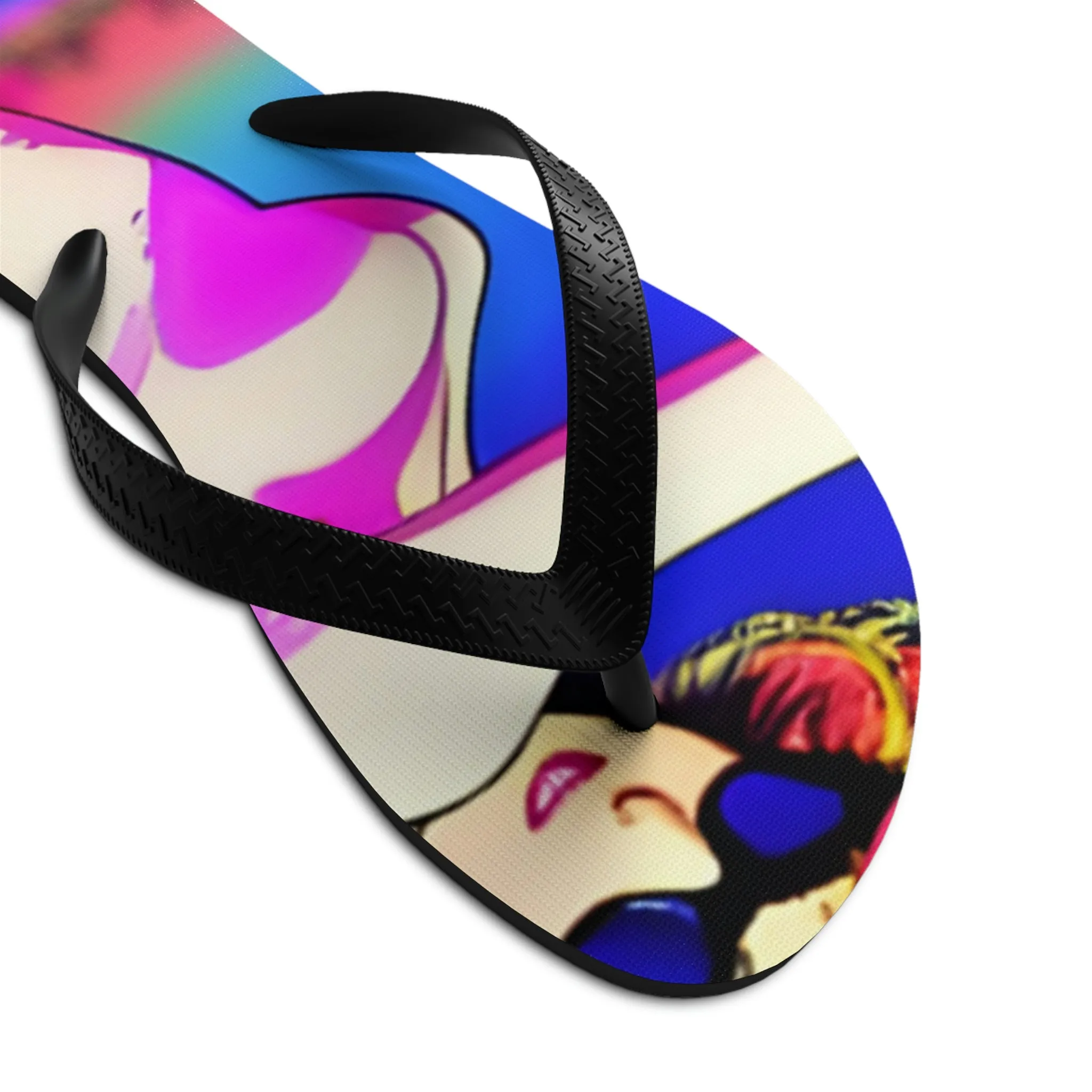 Anime girl Unisex Flip-Flops