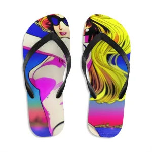 Anime girl Unisex Flip-Flops