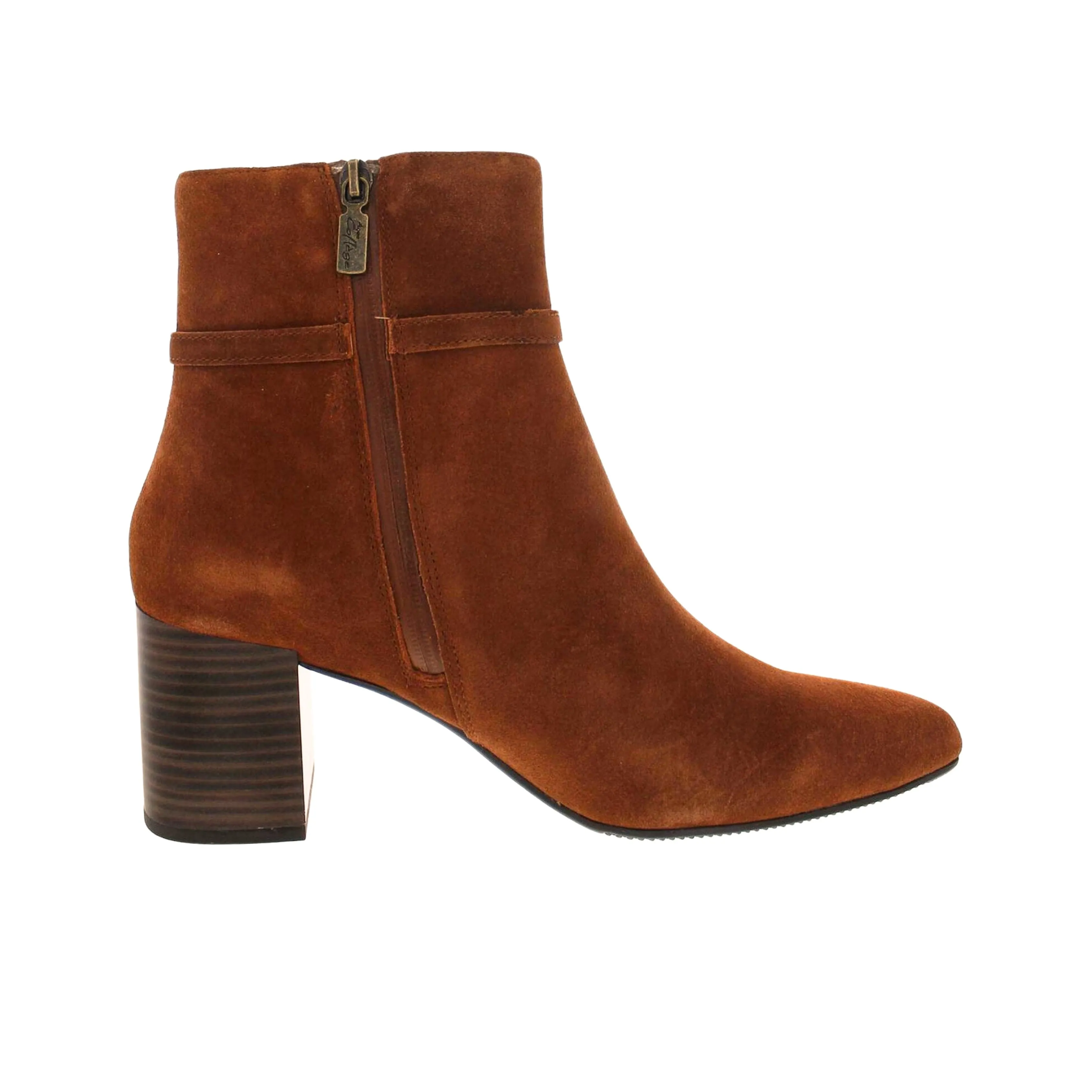 AQUA COLLEGE -  Leather Pointed Toe Booties