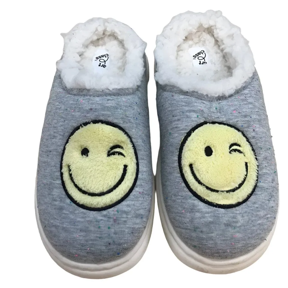 ART CLASS - Percy Wink Smiley Face slipper