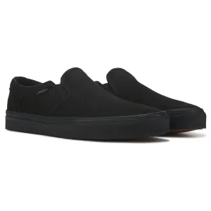 Asher Vans Men's Low Lace Sneakers, Black