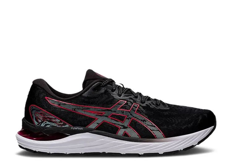 ASICS GEL CUMULUS 23 'BLACK ELECTRIC RED' sneakers, black