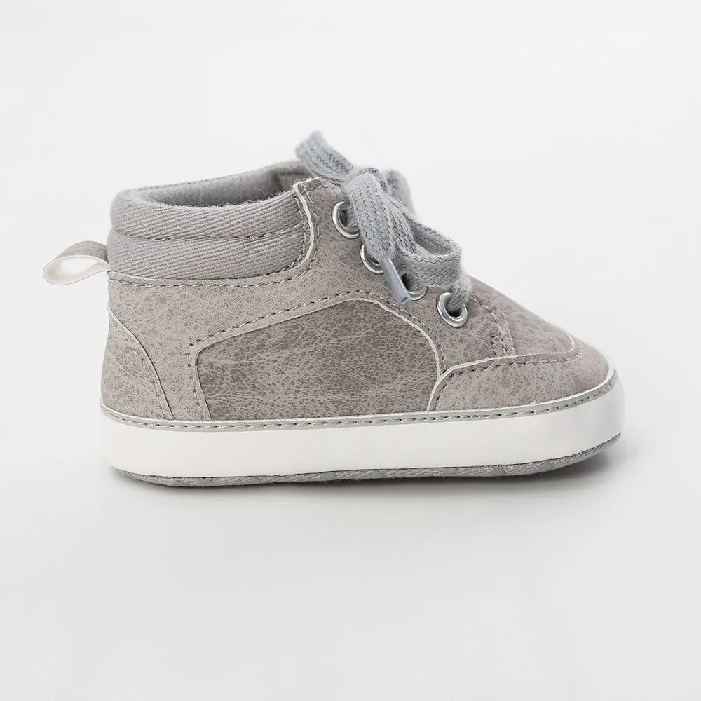 Baby Boy PU Leather Sneakers - 0912