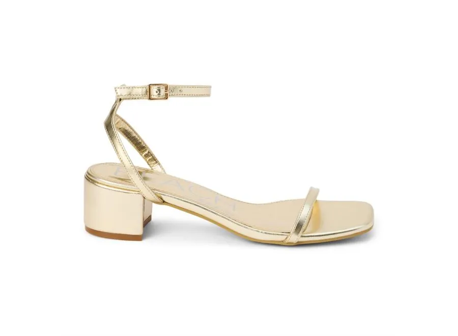 Beach By Matisse Belle Heeled Sandal in Gold