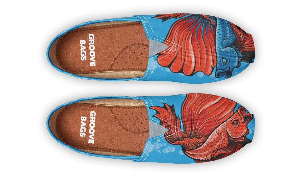 Beautiful Beta Fish Casual Shoes