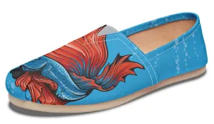 Beautiful Beta Fish Casual Shoes