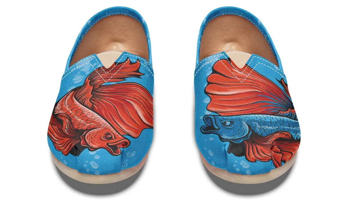 Beautiful Beta Fish Casual Shoes