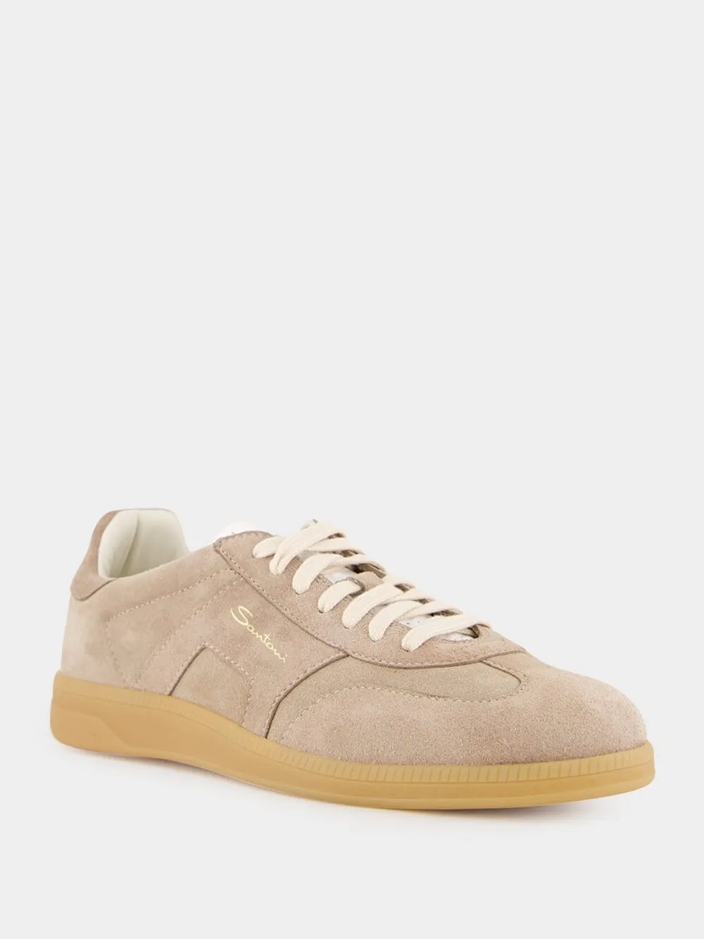 Beige Suede DBS Olympic Sneakers